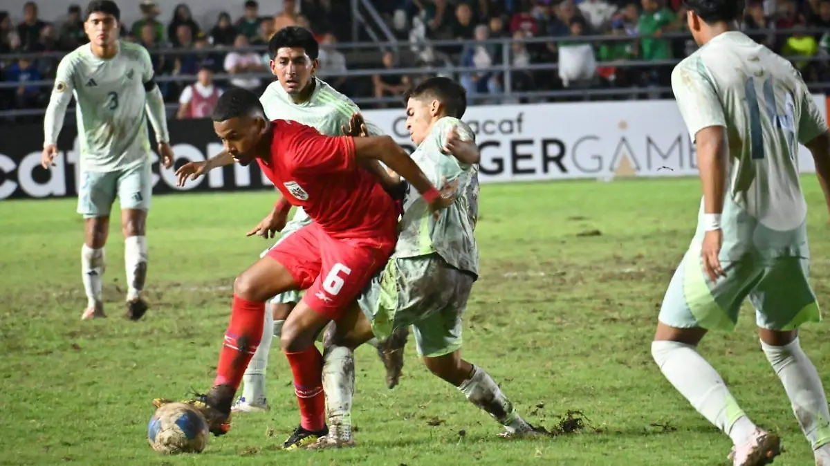 México empata con Panamá en el Campeonato sub 20 de Concacaf (1)